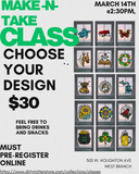 Faux Stained Glass Workshop Saturday March 14th @2:30 PM
