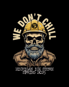 Michigan Ice Storm Lineman Tee