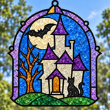 Faux Stained Glass Workshop October 14th 5:30 PM