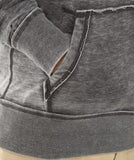 Tiger with Beanie Vintage Distressed Hoodie