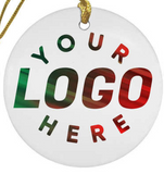 Custom Photo Ceramic Ornament