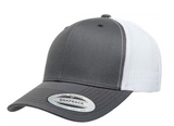 Trucker Hat with leather patch Daddy works the pole so mommy doesn't have to Lineman