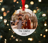 Custom Photo Ceramic Ornament