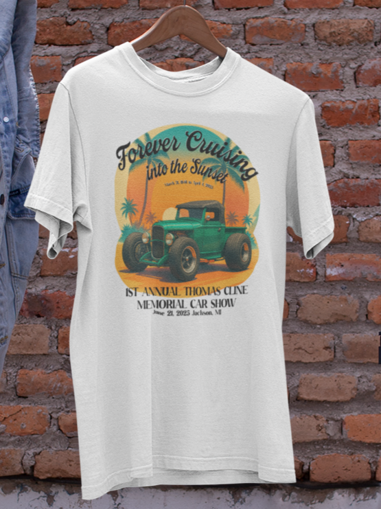 Thomas Cline Memorial Car Show TShirt