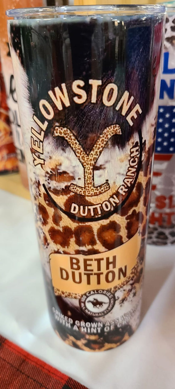 Beth Dutton 20 OZ Tumbler