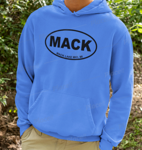 Mack Lake Oval Hoodie